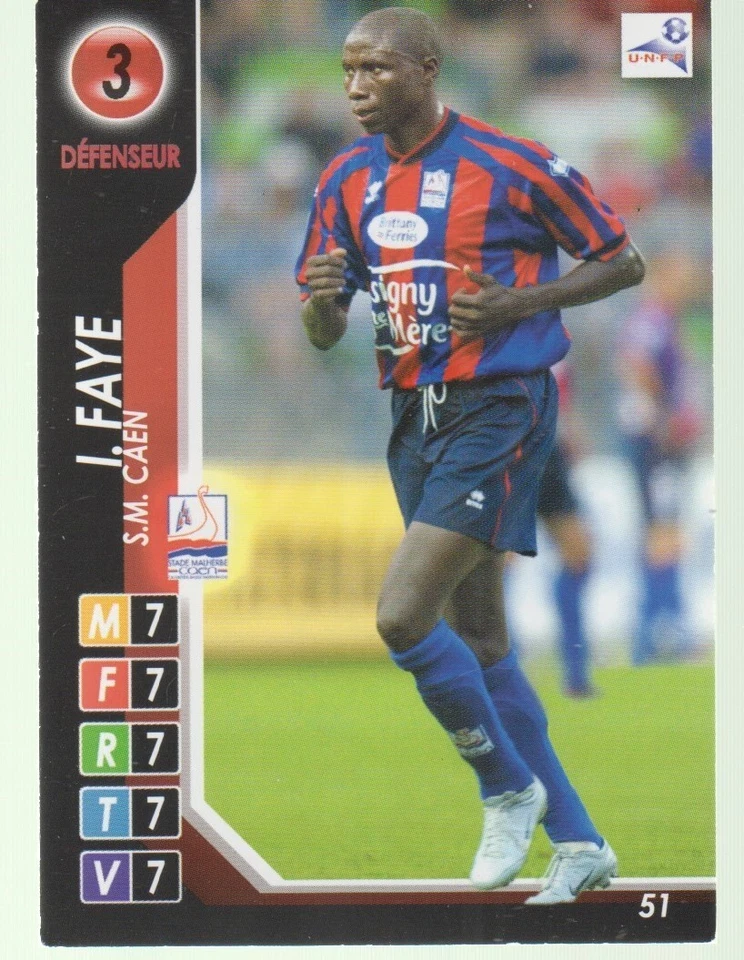 VIGNETTE PANINI DERBY TOTAL 2004 / 2005  S.M CAEN  (I.FAYE) - Photo 1/1