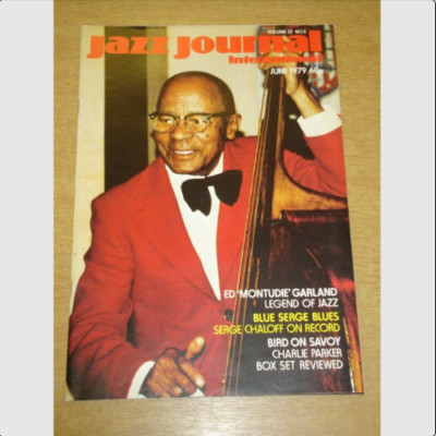 JAZZ JOURNAL INTERNATIONAL VOL 32 #6 1979 JUNE ED GARLAND CHARLIE PARKER