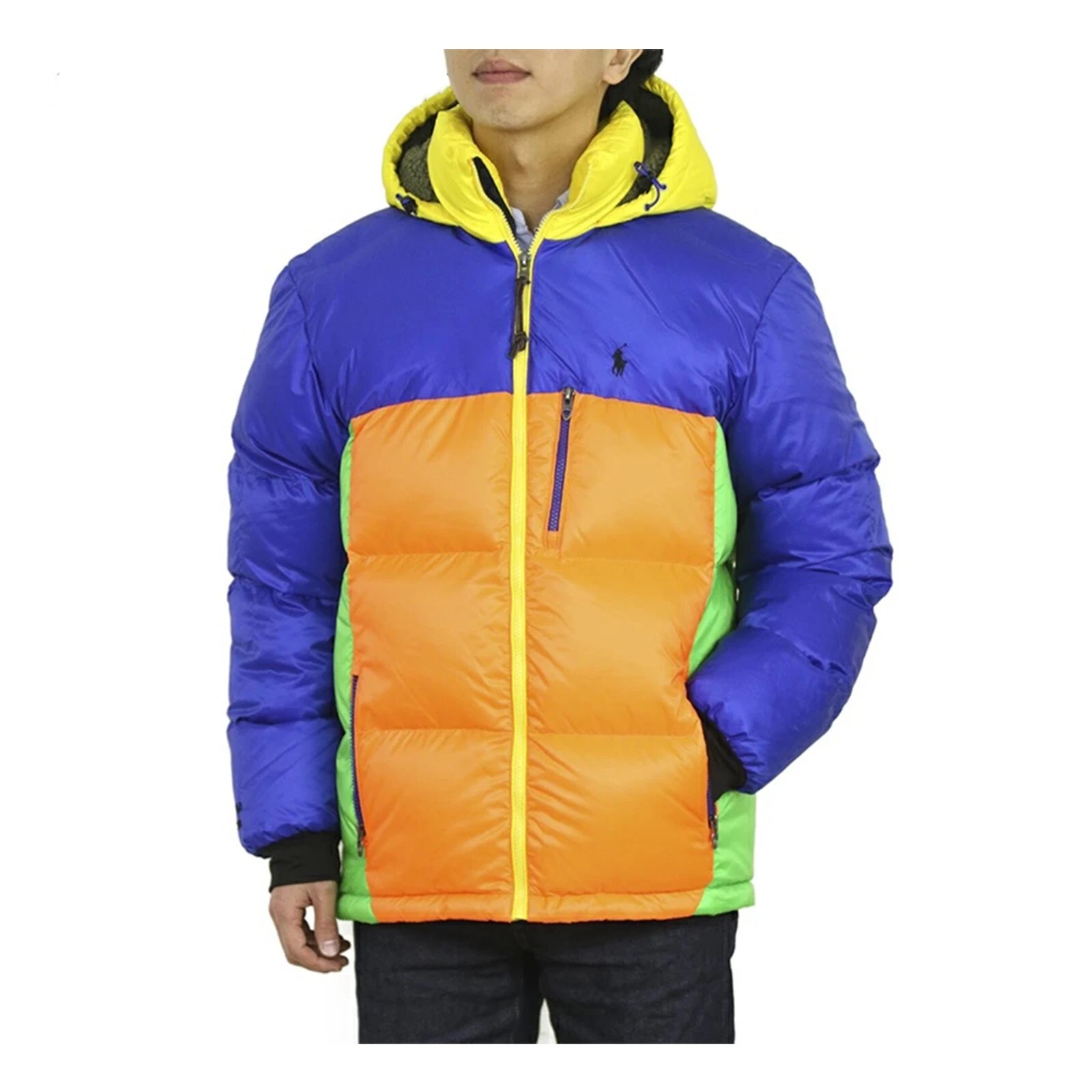 Polo Ralph Lauren "Special Edition" Hooded Puffer Down Jacket Coat - Multicolor
Opens in a new windo