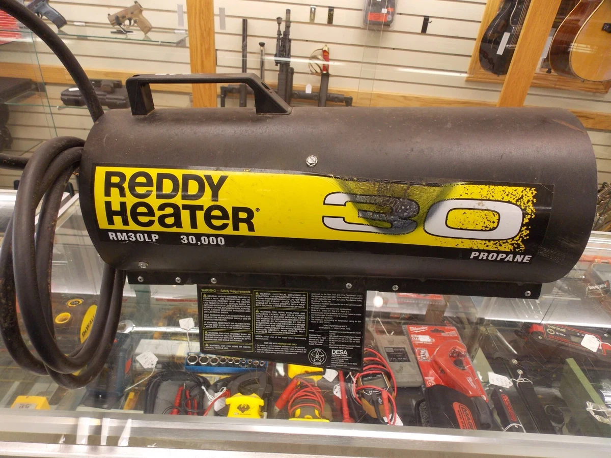 Reddy Heater RM30LP Portable Propane Forced Air Heater 30,000 BTU | eBay