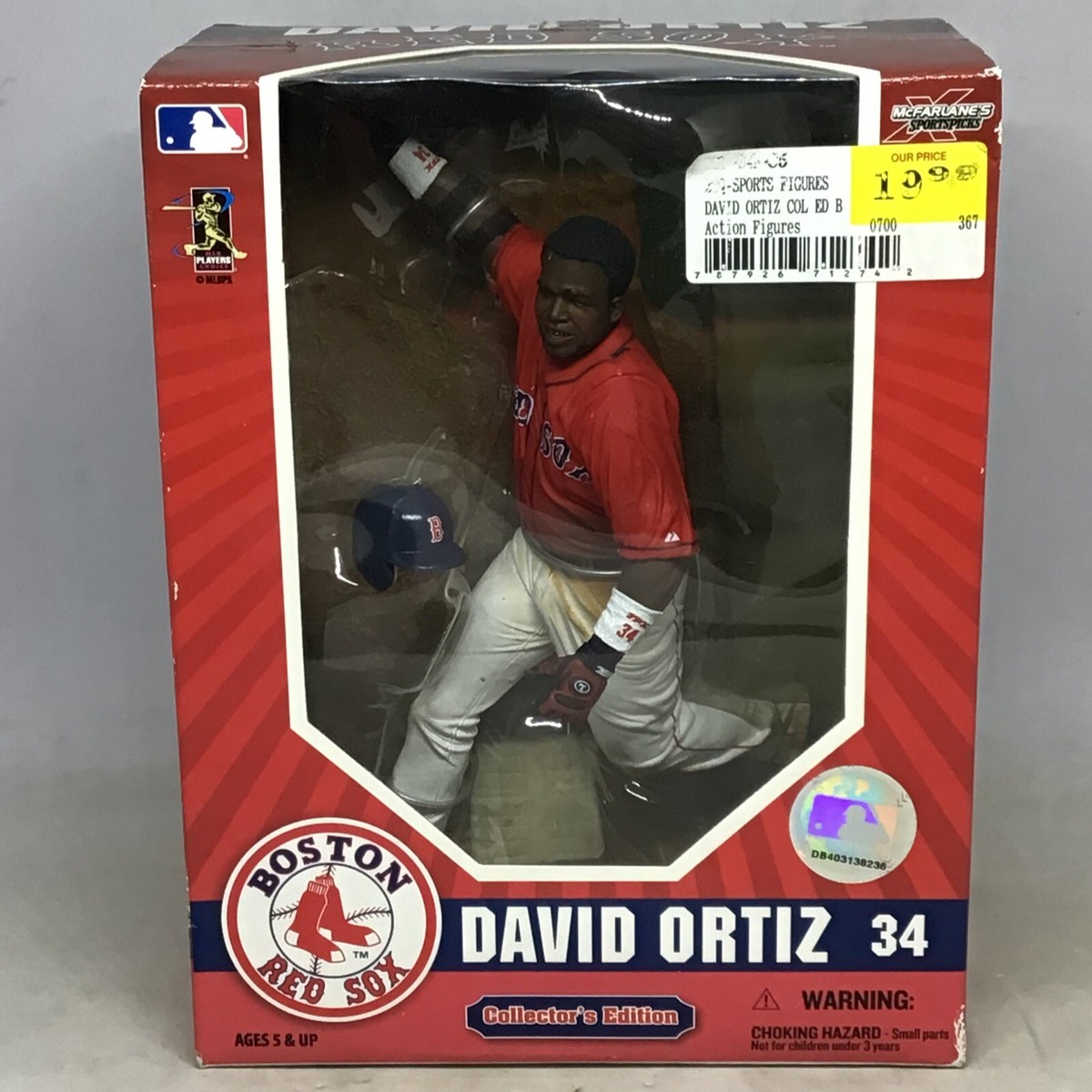 【希少】Mcfarlane MLB BOSTON RED SOX 3-PACK Boston Red Sox 3-Pack