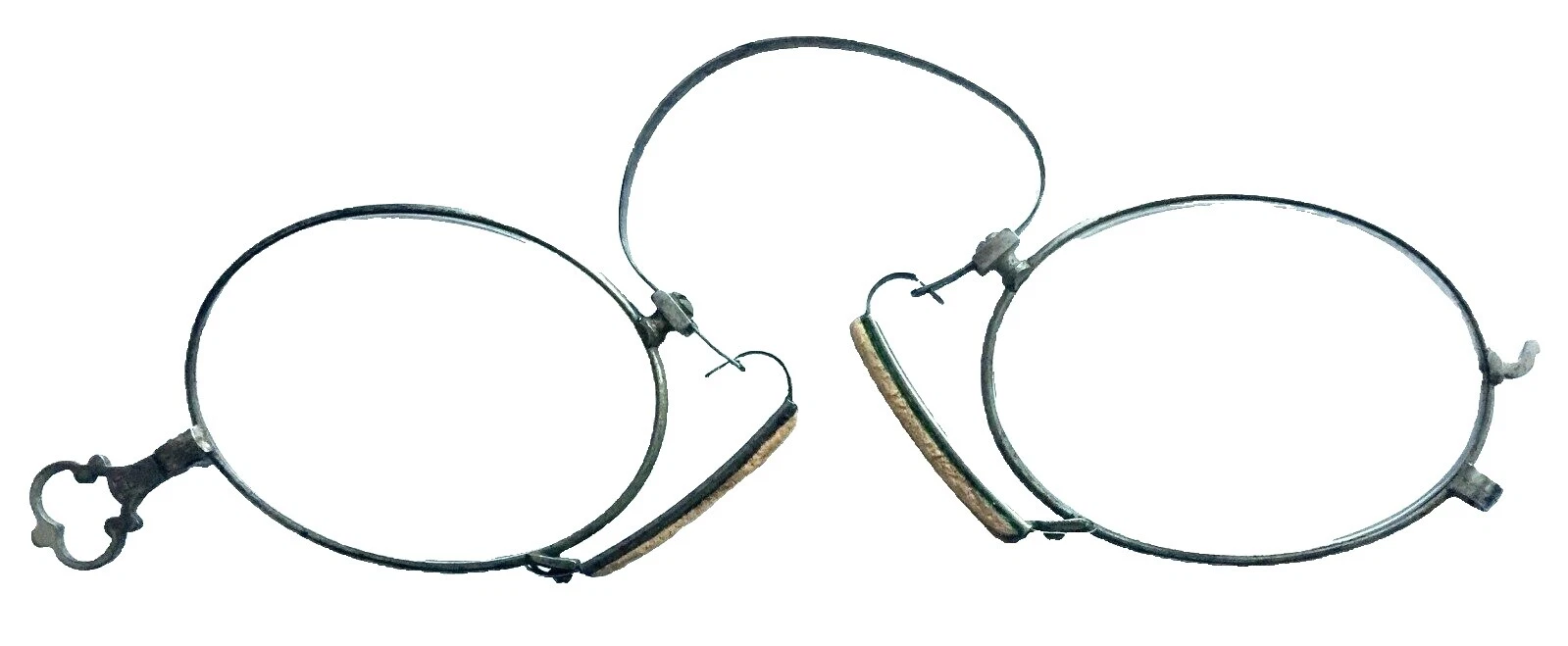 Marco de Metal Gafas Vintage victoriana Oval