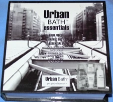 Urban Bath Essentials Set-ShwrGel-BdyLtn-HndCrm-FacScrb