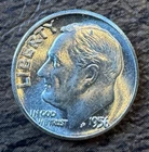 1956 P Roosevelt Dime Uncirculated Uncertified US Coin