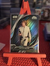 2024 Topps Luke Skywalker Star Wars Chrome Black Refractor 159/199 SP
