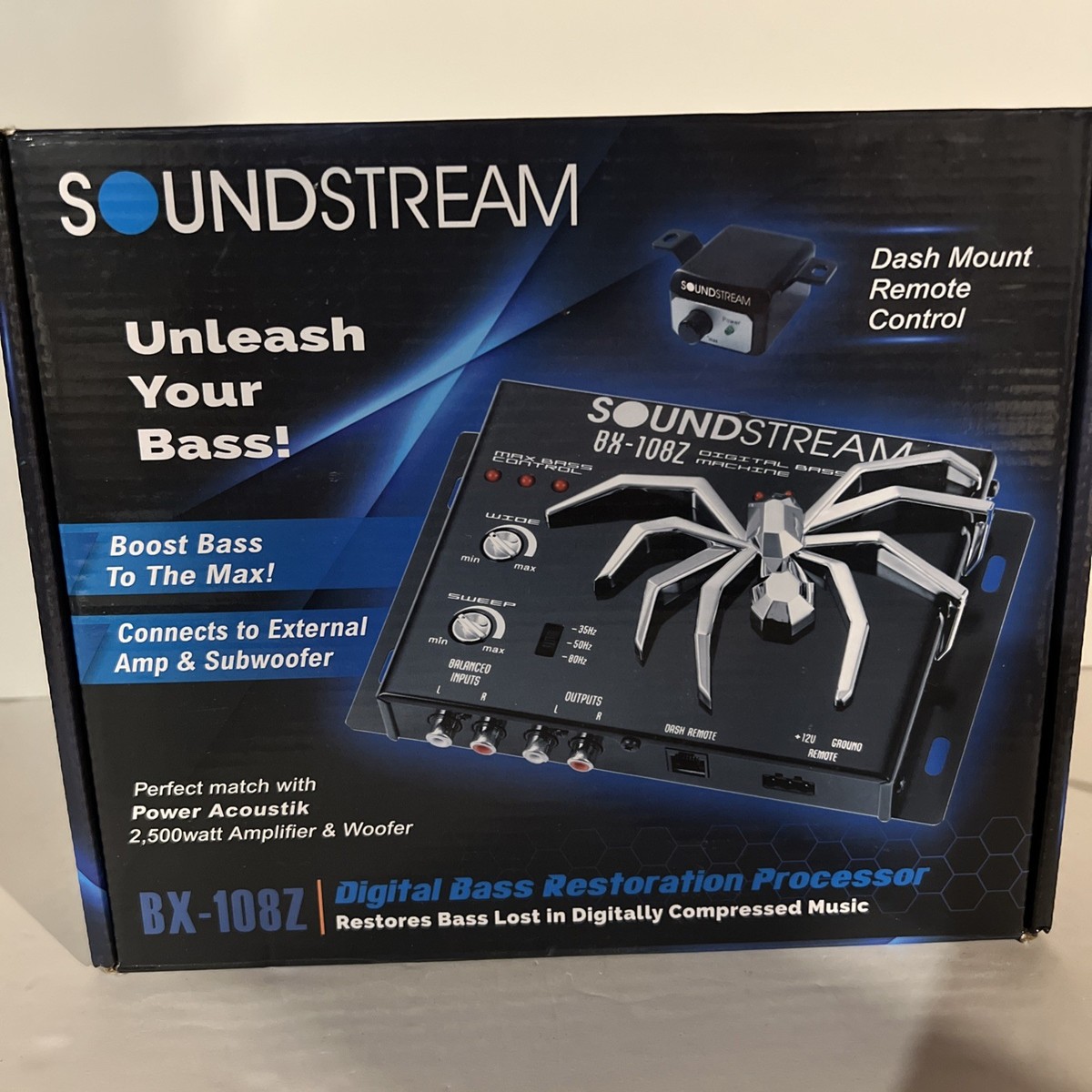Soundstream Bx-108z Digital Bass Restoration Processor Fast