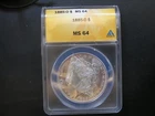 1885 O Morgan Silver Dollar MS 64