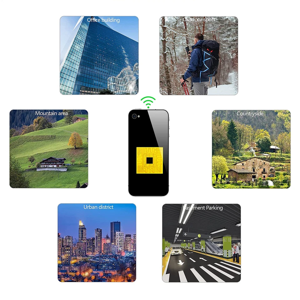 10pcs -Handy -Signal -Signal -Booster -Aufkleber -Aufkleber -Telefon Interne Ant - Bild 2 von 4