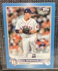 2022 Topps Mini ZACK GREINKE Blue #51 - 8/10 Astros