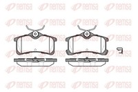 Remsa 1050.02 Bremsbelagsatz, Scheibenbremse FüR Toyota