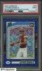2024 Donruss Optic Preview Blue Scope #389 Jayden Daniels RC Rated Rookie PSA 9