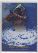 2021 Bowman Inception Blue Foil 38/75 Misael Urbina #PPA-MU Auto 0eo6