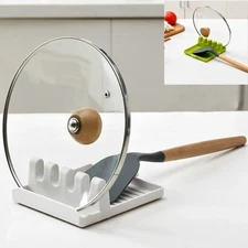 Kitchen Utensil Holder Rack – Non-Slip Spoon Fork, Spatula & Chopstick Organizer
