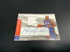 STEPHON MARBURY 2003-04 SPX FLASHBACK FABRICS GAME JERSEY AUTOGRAPH AUTO NO.167