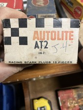 Nos Autolite Spark Plug Box Of 10 At2 . Brand New . Racing Spark Plug