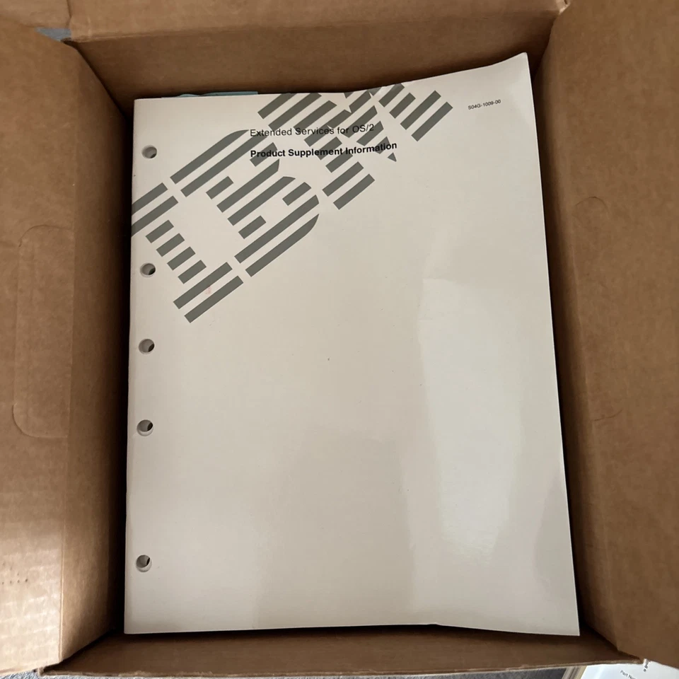 IBM Extended Services con Sever de Base de Datos para OS/2 🔥!!️ COMPLETO Foto 3 de 4