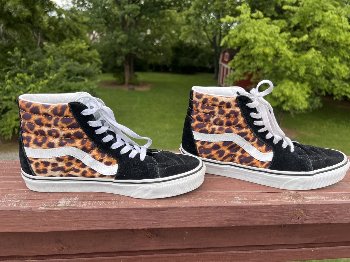vans sk8 hi leopard products for sale | eBay