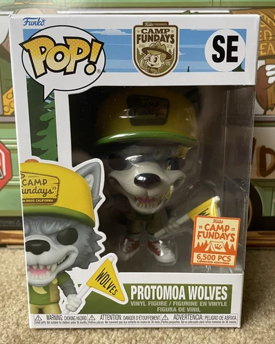 Funko Pop! Protomoa Wolves LE 6500 Camp Fundays 2023 Box Of Fun