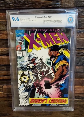 The Uncanny X-MEN #283 CBCS 9.6 1st Full Appearance of Bishop White Pages