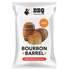 BBQ Pellets Online 100% Bourbon Barrel Wood BBQ Pellets 10# to 240#