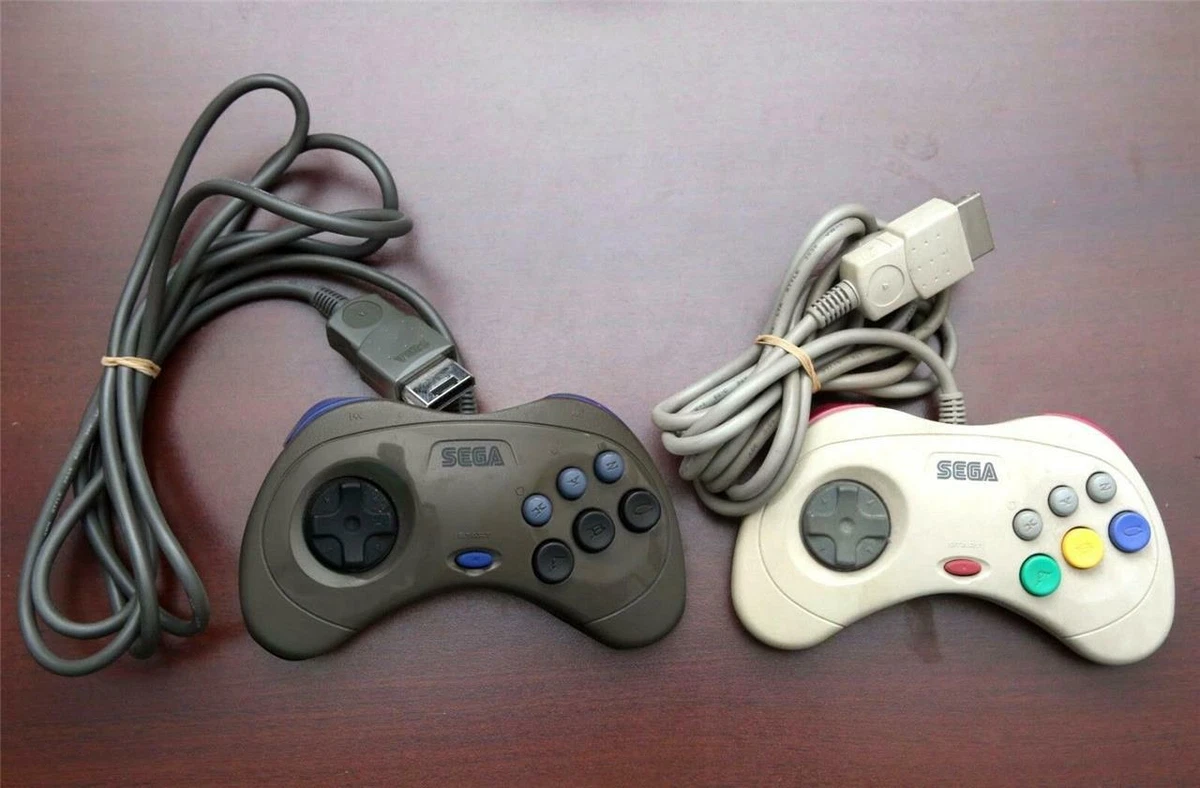 Manette Sega Saturn Grise édition Victor (Japon) - Contrôleur Seul, Bon état