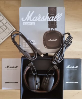 Auriculares Marshall Major IV Color Marrón. Marshall Major IV