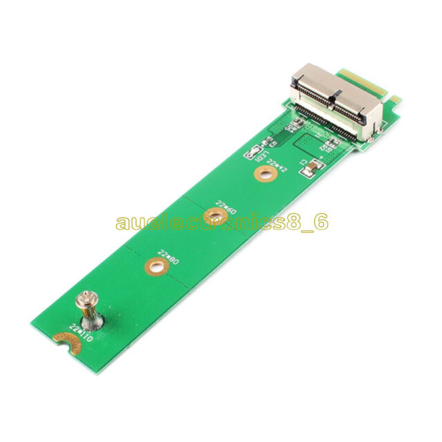 M.2 NGFF X4 Adapter Card To 2013 2014 2015 Apple MacBook Air A1465 A1466 SSD U M.2 NGFF X4 Adapter Card To 2013 2014 2015 Apple MacBook Air A1465 A1466 SSD U