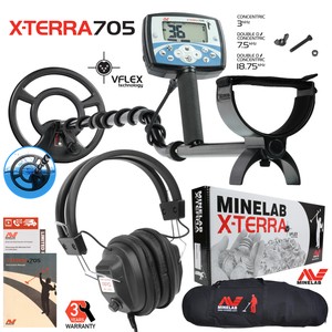 Minelab X Terra 705 Metal Detector Gold Pack