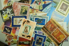 DUNES Lot of 100 Different Souvenir Sheets Ajman, Fujeira, Manama, etc. UAE
