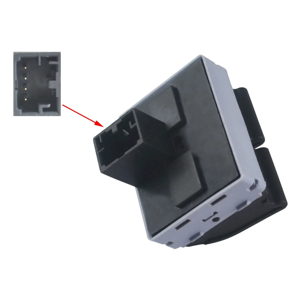 Interruptor de ventana eléctrico 6Q0959858 PARA 2002-2009 Seat Ibiza Córdoba VW Polo Foto 2 de 4