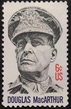 1971 US 🇺🇸 Douglas MacArthur 6c Stamp Sc#1424 FREE2Ship w/Tracking! (S1616)