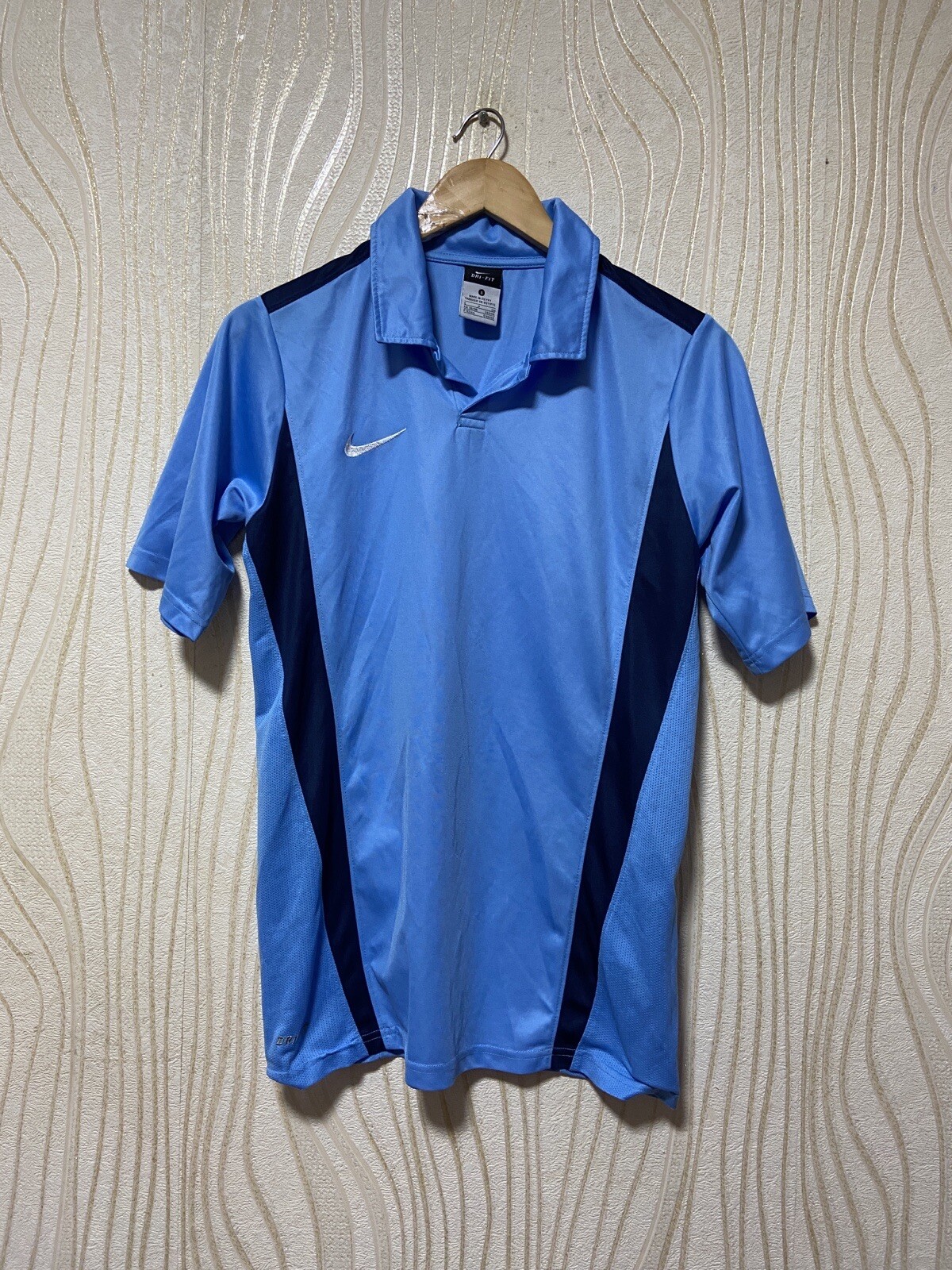 NIKE 2010s TEMPLATE FOOTBALL SHIRT SOCCER JERSEY NIKE sz S MEN BLUE | eBay