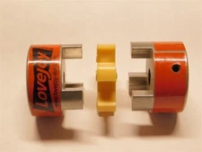 Lovejoy L-075 .500" (1/2") L-Type Standard Jaw Coupling w/Keyway,Hytrel Spider
