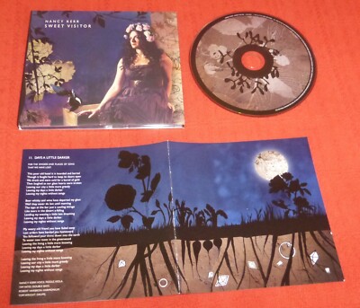 NANCY KERR CD IN MATTE DIGIPAK - SWEET VISITOR - 2014 UK ISSUE ON LITTLE DISH