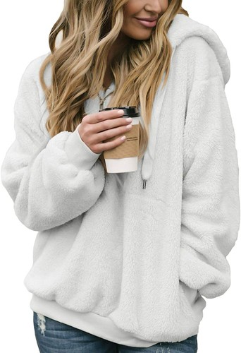 Aleumdr Womens Oversized Warm Fuzzy 