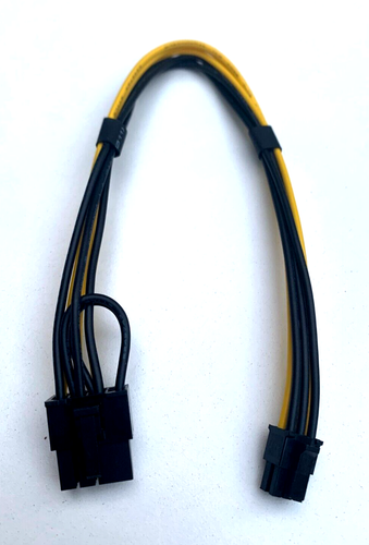 AU GPU Graphics Video Card Cable 6pin mini to 6pin/8pin PCIe PCI Express Mac Pro - 第 2/8 張圖片