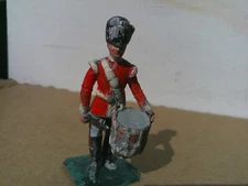 Chas Stadden, British Coldstream Guard drummer 1900, needs repainting, lead 54mm