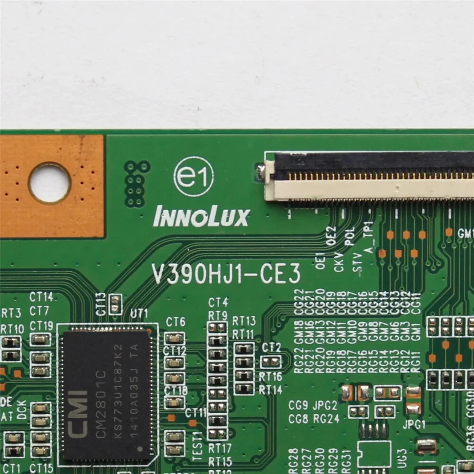 Tarjeta TCON V390HJ1-CE3 para TV LCD placa lógica la pantalla placa T-con V390HJ1 CE3 Foto 2 de 4