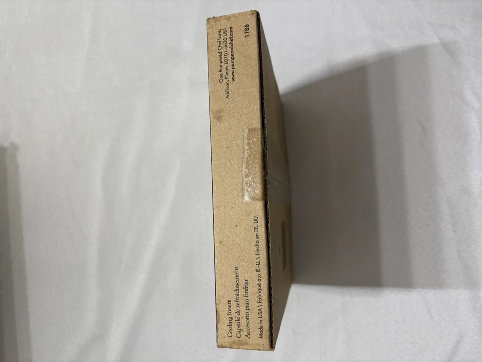 Inserto de enfriamiento The Pampered Chef verde #1786 para hilandero de ensaladas hecho en EE. UU. ¡NUEVO! Foto 3 de 4