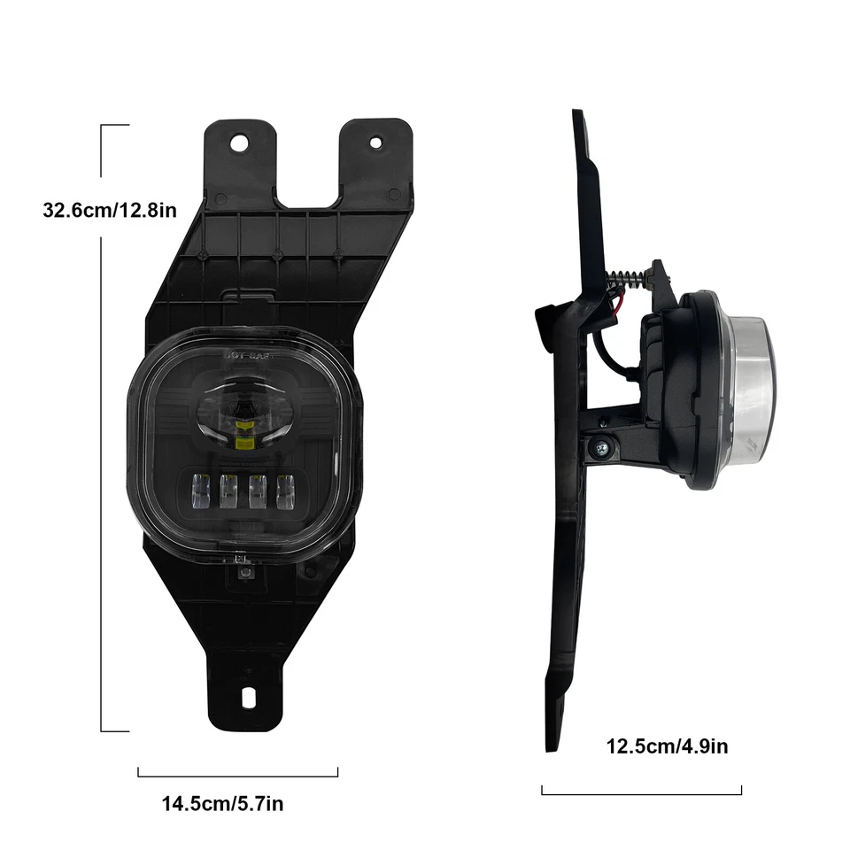 LED Fog Lights Bumper Lamps For 1999-2004 Ford F250 F350 F450 F550 Super Duty — 第 3/4 张图片