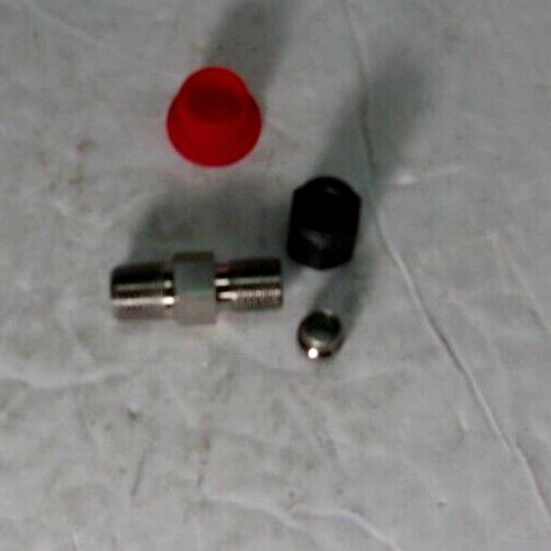 Parker 4-TU-S 24DEG Flareless Ferulok 1/4 Steel Fitting Lot of 30 Open