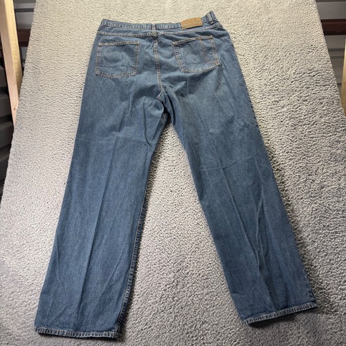Vintage Nautica Jeans Mens 40x34 Blue Medium Wash Baggy Relaxed Straight Denim - Picture 5 of 10