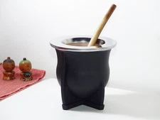 Camionero Mate Gourd + Straw + Gift - For Yerba Mate Tea - Handmade - Argentina