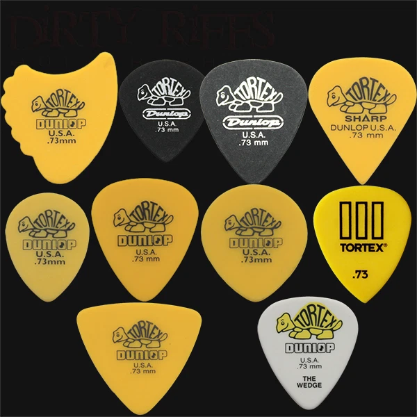 Dunlop-médiator Tortex accessoires électriques acoustiques pour guitare  classique triangle 0.5/0.6/0.73/0.88/1.0mm - 21XYQ0709B02475