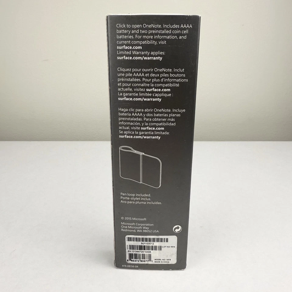 Microsoft Surface Pen 1616 Surface 3 BRAND NEW SEALED - Image 2 of 2