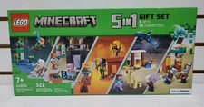 Lego Minecraft 5-In-1 Set #66805 World Explorer Gift Set - Exclusive, Brand New