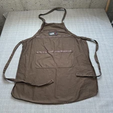 Weber Apron Adjustable Brown BBQ Grill Utility Pocket Chef Barbecue Cook