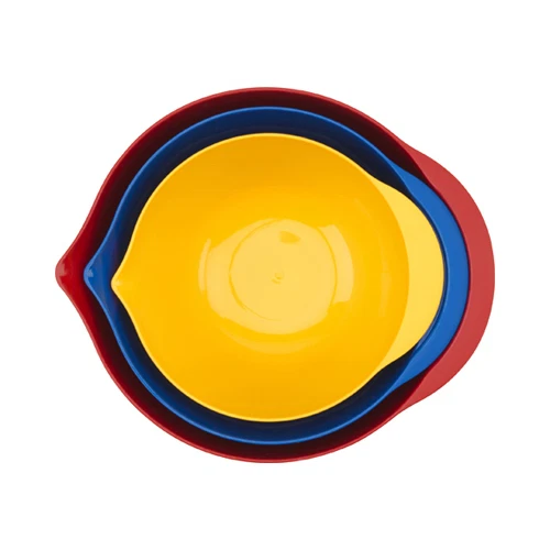 GoodCook 11620 3 piezas Juego de cuencos mezcladores de plástico - Cantidad 1 Foto 3 de 3