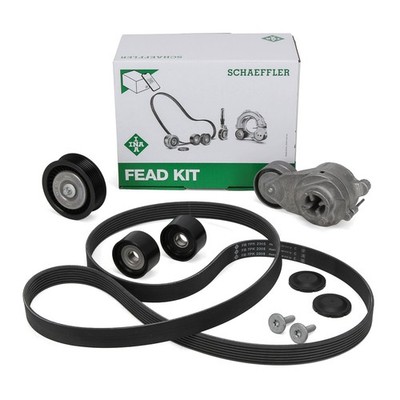 INA Keilrippenriemensatz für MERCEDES W212 W213 S212 S213 W166 X166 X/C253 OM642