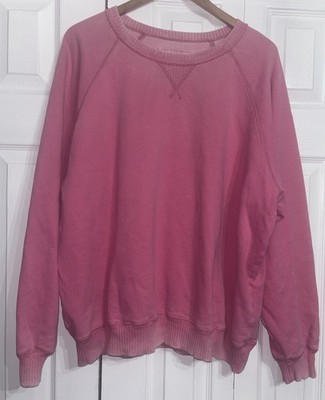 American Eagle This Feels Seriously Lived In Pink Sweatshirt Size XL
